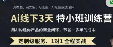 AI实操培训第20-21期线下，0基础保姆级教程，3月最新整理，企业获客、降本增效、打造超级个体-鸿盛达人